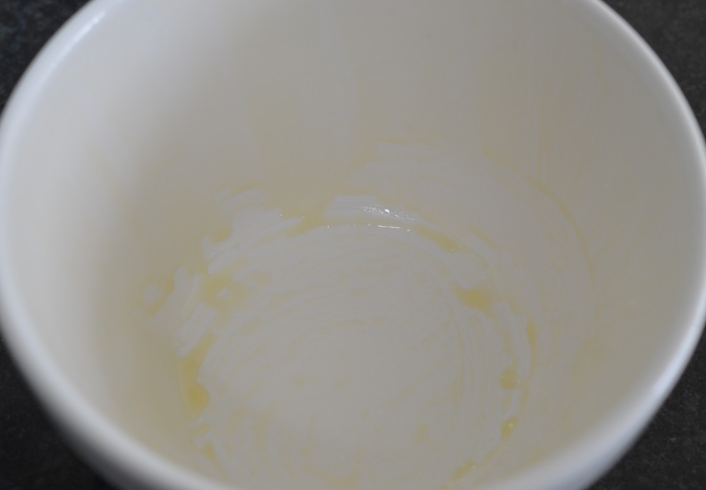 Blackberry and apple pudding bowl