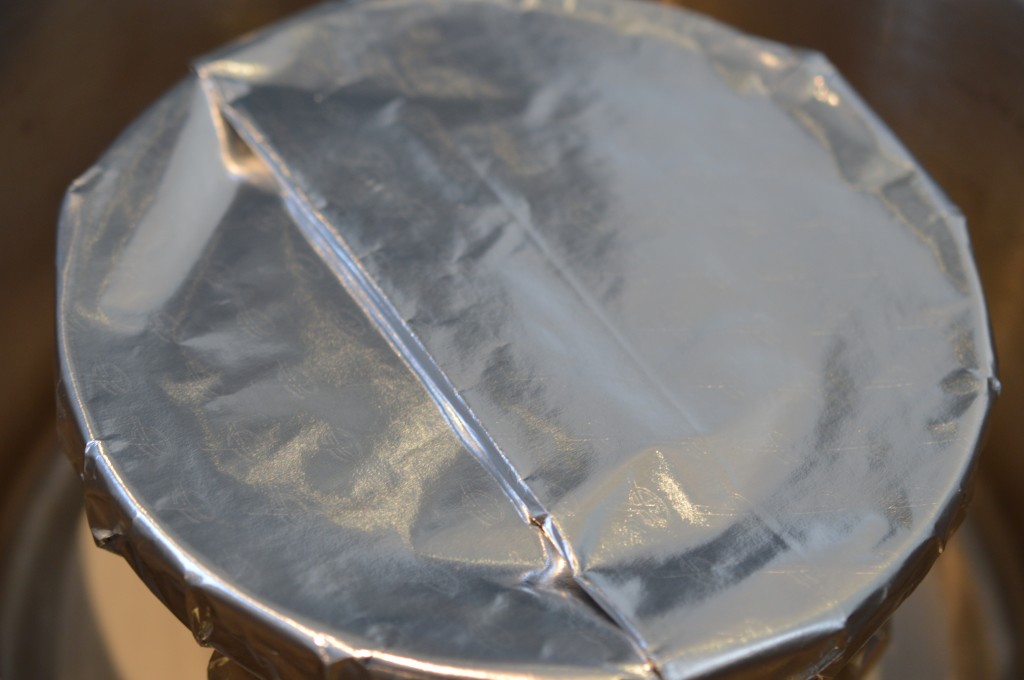 Blackberry and apple pudding - pleat