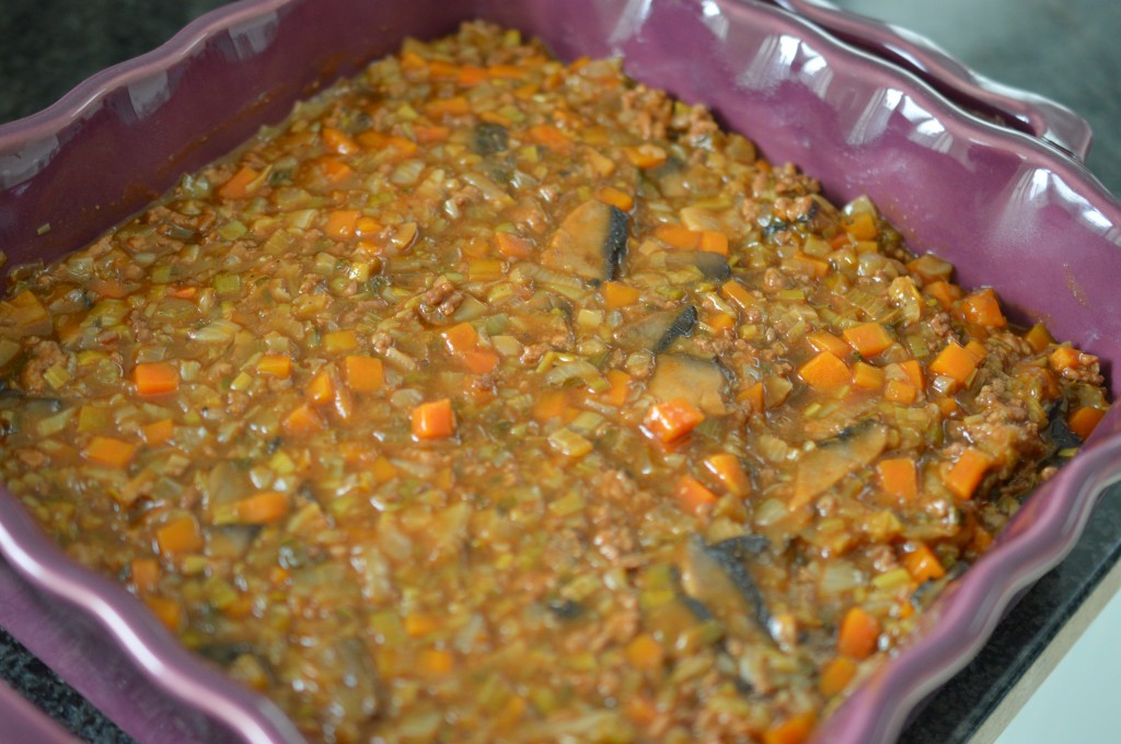 Cottage Pie - Cool the mince