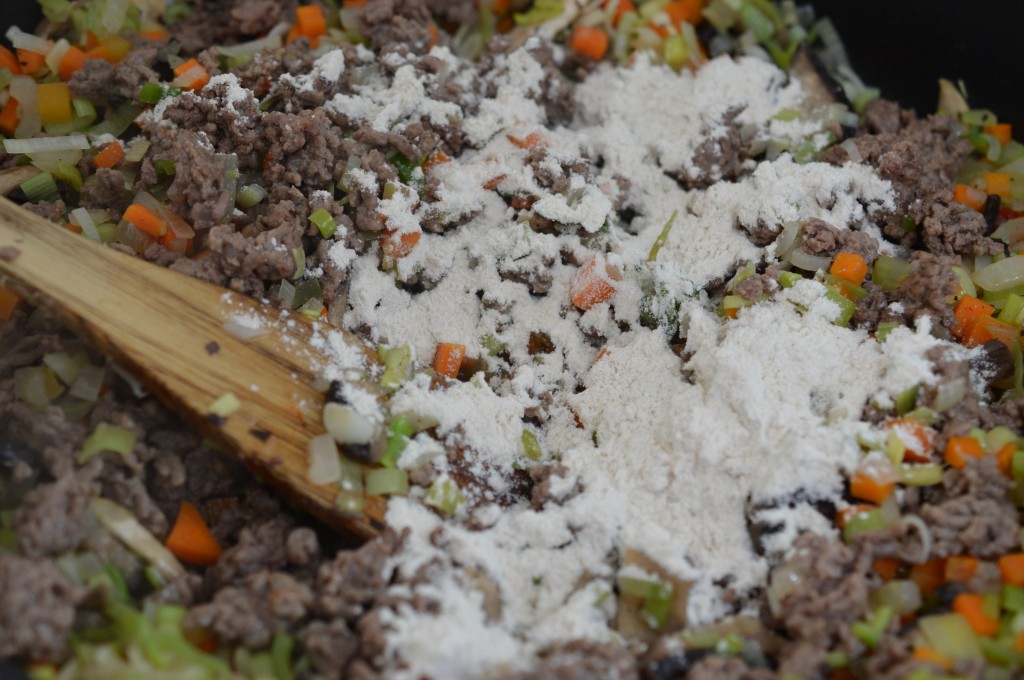 Cottage Pie - add flour