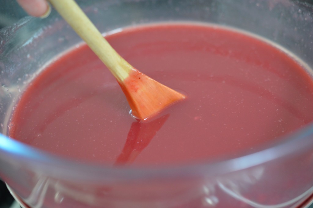 Raspberry Curd - smooth - spoon