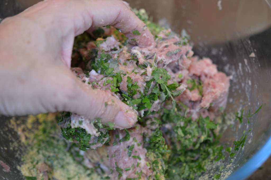 Scotch Egg - mix together