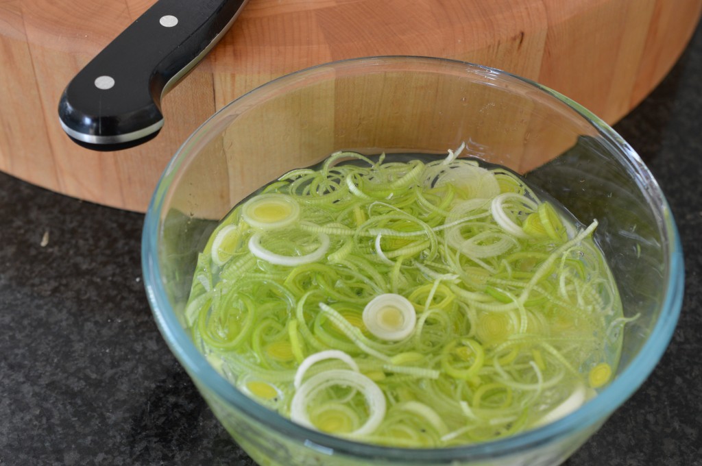 WR - Cleaning Leeks Rings