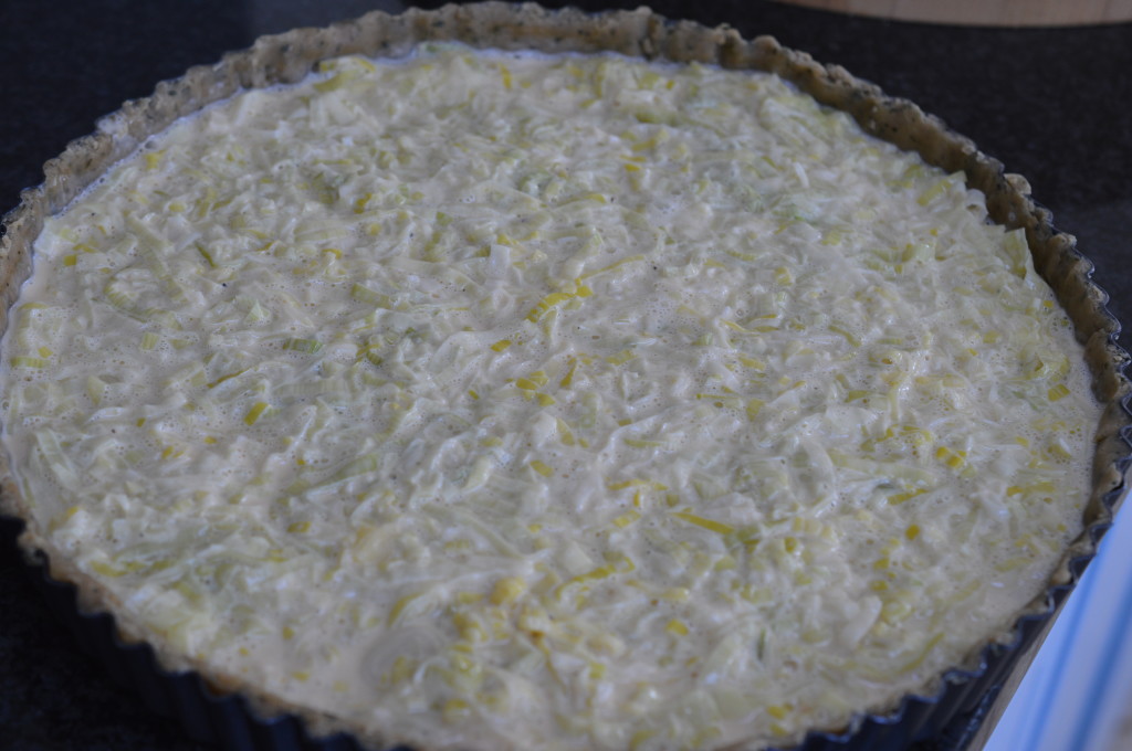 Leek and Goats Cheese Tart 18