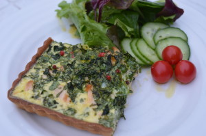 Salmon Quiche 30