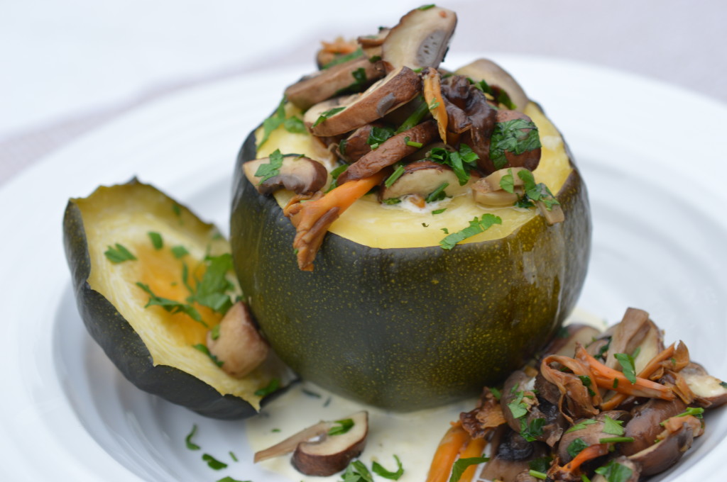 Gem Squash - plated outside