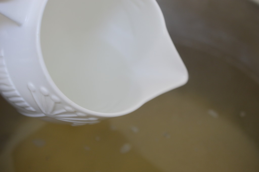 Spaghetti Carbonara water