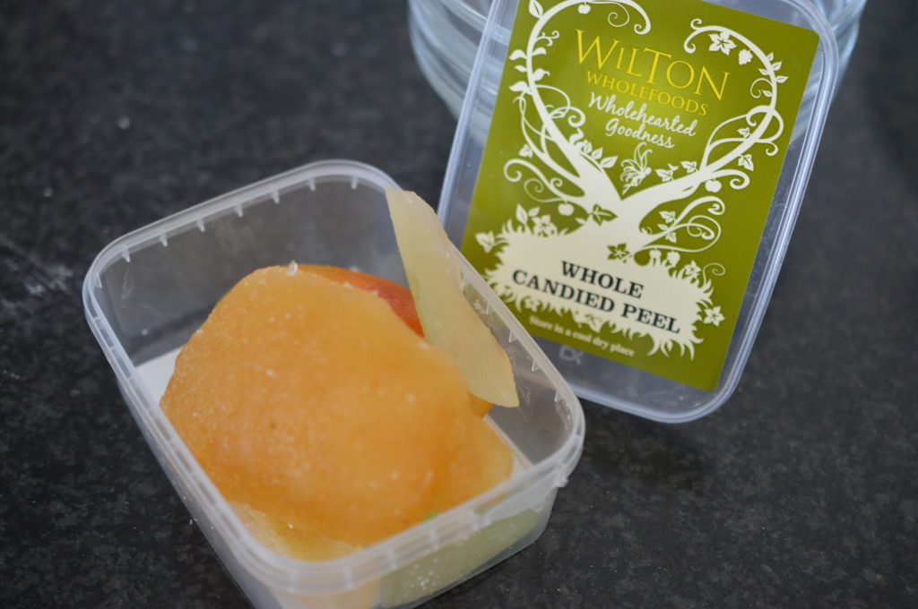 Hot Cross Buns candied peel