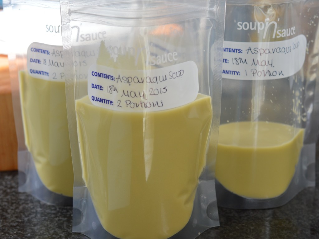 Asparagus Soup - for freezing