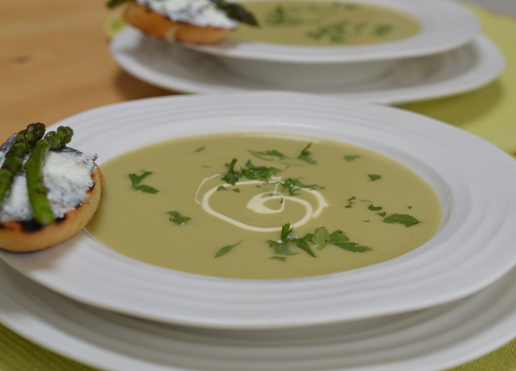 Asparagus Soup in Bowl 4