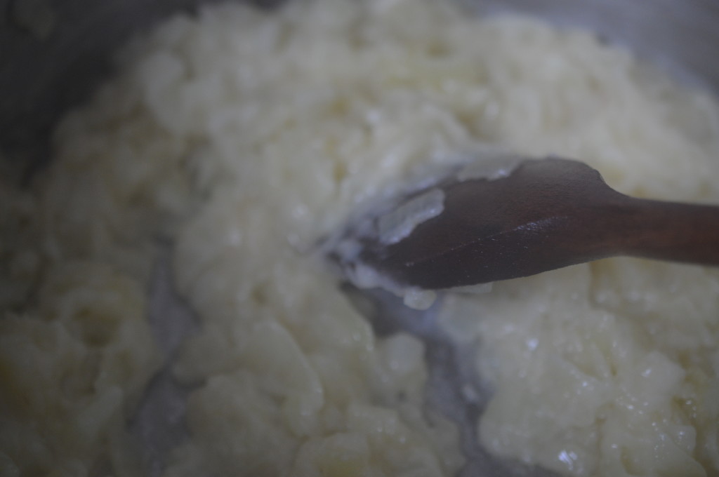 Asparagus Soup mix in water