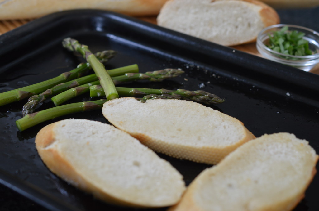 Asparagus Soup - oil