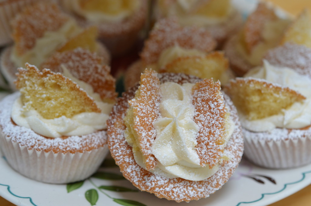 Butterfly Cakes plate