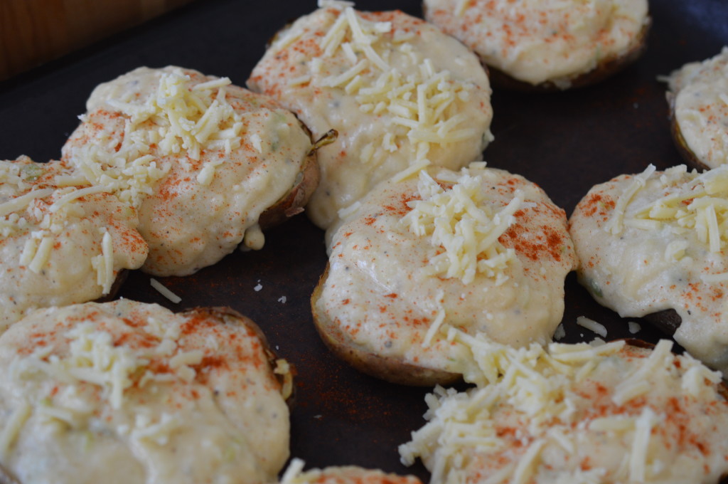 Cheddar Souffle Potatoes 19