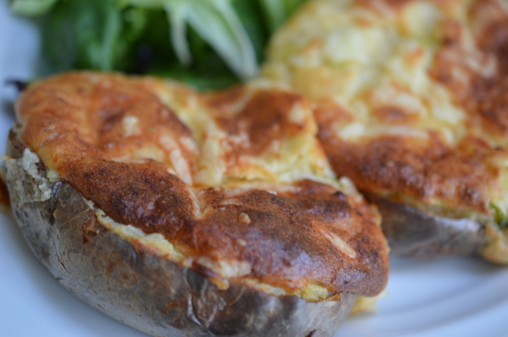 Cheddar Souffle Potatoes 20