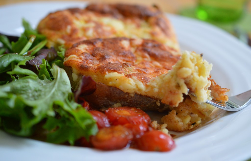 Cheddar Souffle Potatoes 23