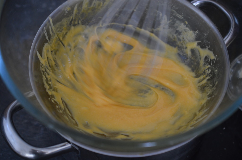 Hollandaise Sauce whisk all the time