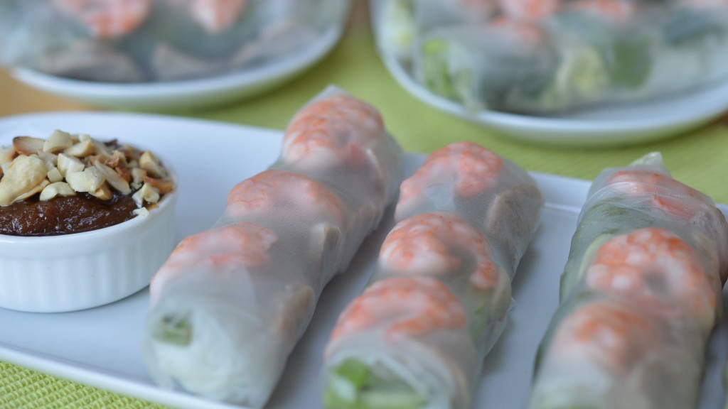 vietnemese style fresh spring rolls 30