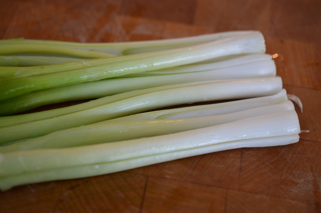 Herby Potato Salad spring onions
