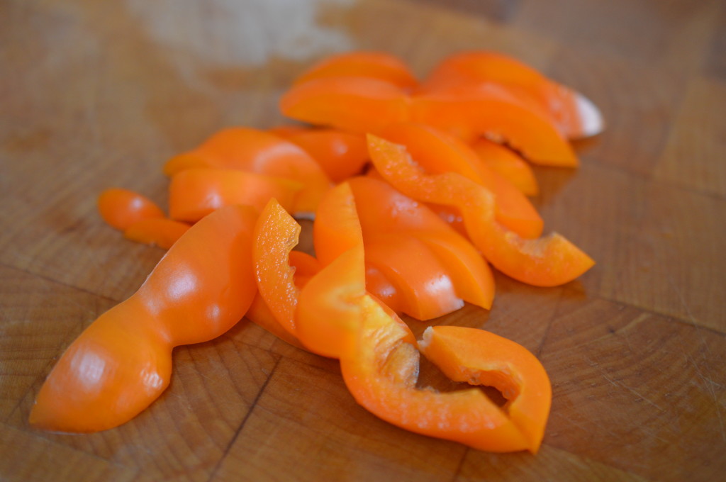 Roasted Pepper Salad ends