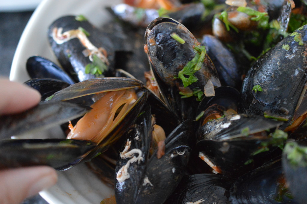 Mussels -eat