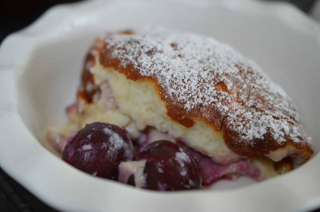 close up batter pudding
