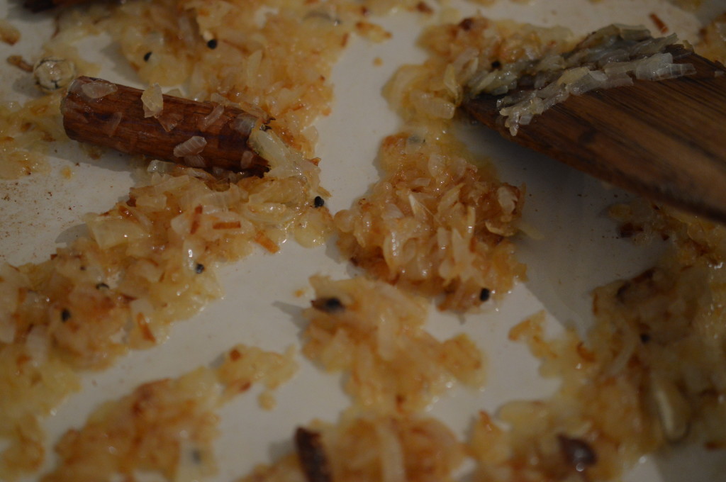 Kedgeree brown onions