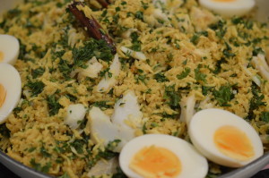 Kedgeree finished